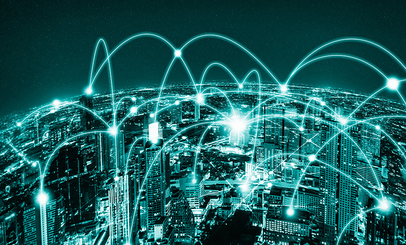 幅広いネットワーク